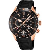 Festina F20516/2 Céramique Chronographe Montre Homme 44mm 10ATM