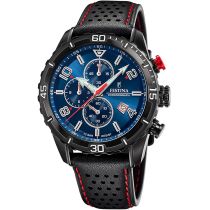 Festina F20519/2 Timeless Chronographe Montre Homme 44mm 10ATM