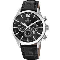 Festina F20542/5 Timeless Chronographe Montre Homme 44mm 5ATM