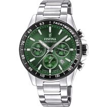 Festina F20560/4 Timeless Chronographe Montre Homme 45mm 10ATM
