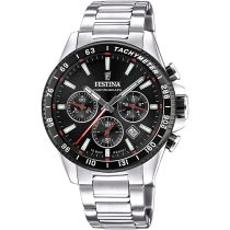 Festina F20560/6 Timeless Chronographe Montre Homme 45mm 10ATM