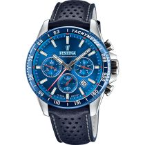 Festina F20561/3 Timeless Chronographe Montre Homme 45mm 10ATM