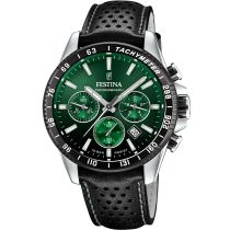 Festina F20561/5 Timeless Chronographe Montre Homme 45mm 10ATM