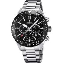 Festina F20575/3 Chronographe Céramique Montre Homme 44 mm
