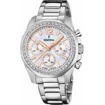 Festina F20606/1 Chonographe Montre Femme 38 mm