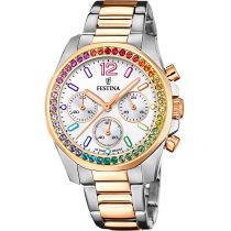 Festina F20608/2 Chonographe Montre Femme 38 mm