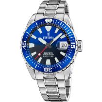 Festina F20669/1 Montre Homme Montre de plongée 42mm 20ATM
