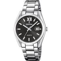 Festina F20683/6 Montre Homme Black Stainless Steal 40mm 5ATM 