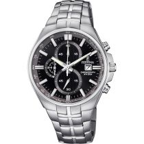 Festina F6862/4 Timeless Chronographe Montre Homme 44mm 10ATM