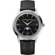 Frederique Constant FC-206B3S6 Montre Femme Classique Quartz Phase de Lune 37mm 3ATM