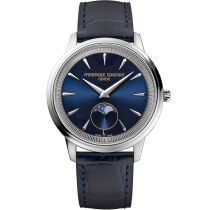 Frederique Constant FC-206N3S6 Montre Femme Classique Quartz Phase de Lune 37mm 3ATM