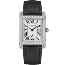 Frederique Constant FC-235S2D6 Montre Femme Classique Carré 158 Diamants 25mm 3ATM