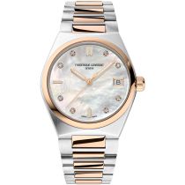 Frederique Constant FC-240MPWD2NH22B Montre Femme Highlife Ladies Quartz 8 Diamonds Set 31mm 5ATM 