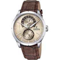 Festina F16573/9 Retro Montre Homme 46mm 5ATM