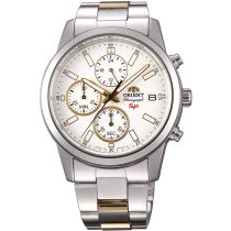 Orient FKU00001W0 Chronographe Montre Homme 42mm 5ATM