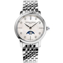Frederique Constant FC-206MPWD1S6B Slimline Moonphase Montre