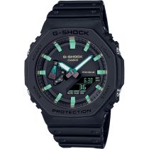 Casio GA-2100RC-1AER Montre Homme G-Shock Classique 45mm 20ATM 