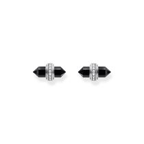Thomas Sabo H2281-641-11 Clous d'oreilles argentés avec onyx noir Femme