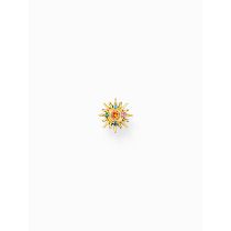 Thomas Sabo H2284-971-7 Boucles d'oreilles dorées soleil avec pierres multicolores Femme