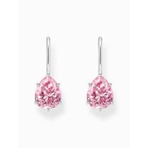 Thomas Sabo H2290-051-9 Pendentif d'oreille argenté avec zircon rose goutte femme