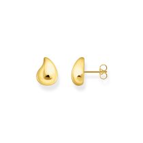 Thomas Sabo H2303-413-39 Bold - Clous d'oreilles dorés en forme de goutte 13,0 mm Femme