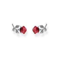 Thomas Sabo H2314-664-10 Clous d'Oreilles Argent Roses Romance Femme
