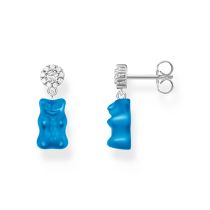 Thomas Sabo H2330-052-1 Clous d'oreilles avec des bleus Ours d'Or argent Femmes
