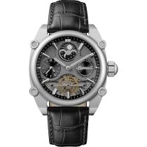 Ingersoll I15402 Montre Homme Varsity Dual Time Automatique 45mm 5ATM
