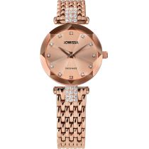 Jowissa J5.634.S Facet Strass Montre Femme 25mm 5ATM