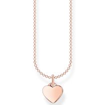 Thomas Sabo KE2049-415-40-L45V cœur collier plaquée or Femmes