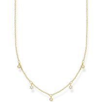 Thomas Sabo KE2071-414-14 Stone Collier Femme, réglable