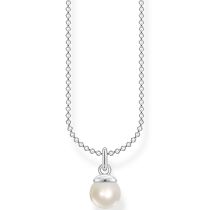 Thomas Sabo KE2076-082-14 Pearl Collier Femme, réglable