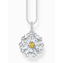 Thomas Sabo KE2086-051-4-L45V collier avec Pendentif fleur argent Femmes