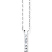 Thomas Sabo KE2113-051-14 Stone Collier Femme, réglable