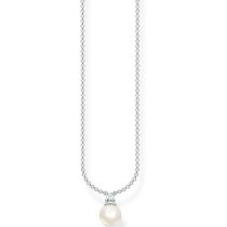 Thomas Sabo KE2121-167-14 Pearl Collier Femme, réglable