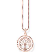 Thomas Sabo KE2148-416-14 Tree of Love Collier Femme, réglable