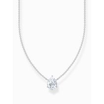 Thomas Sabo KE2213-051-14-L45V Collier argent avec pendentif goutte blanche Femme