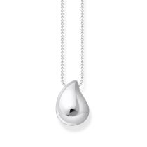 Thomas Sabo KE2281-001-21-L50V Bold - Chaîne en argent avec pendentif in en forme de goutte 40-45 cm Femme