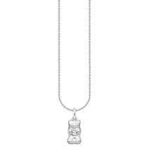 Thomas Sabo KE2325-001-21-L50V Collier Avec Haribo Ours d'Or Pendentif Plaqué Or Femme