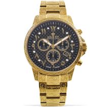 Louis XVI LXVI1094 Palais Royale Arabic Chronographe Montre Homme 43mm 10ATM