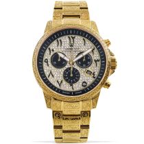 Louis XVI LXVI1096 Palais Royale Arabic Chronographe Montre Homme 43mm 10ATM