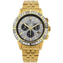 Louis XVI XLXVI1130 Montre Homme Majesté Iced Out Baguette 43mm 5ATM