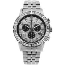 Louis XVI XLXVI1131 Montre Homme Majesté Iced Out Baguette 43mm 5ATM