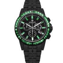 Louis XVI LXVI1182 Montre Homme Majeste Frosted Iced Out Chrono Limitée 43mm 10ATM 