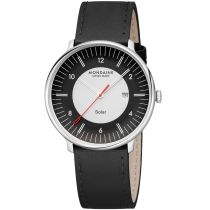 Mondaine MLE.41920.LBV Montre Homme Doppio Solaire 41mm 5ATM 