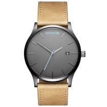 MVMT MM01-GML Classique Gunmetal Sandstone Montre Homme 45mm 3ATM
