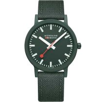 Mondaine MS1.41160.LF Montre Homme Essence vert 41mm 3ATM
