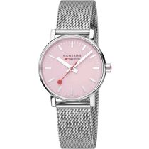 Mondaine MSE.35130.SM Montre Femme evo 2 SBB 35mm 3ATM