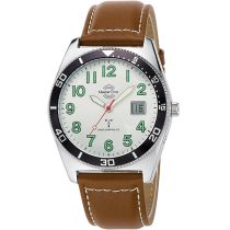Master Time MTGA-10856-41L Radiocommandée Montre Homme 42mm 5ATM
