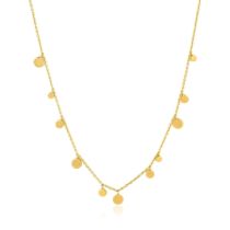 ANIA HAIE N005-01G Geometry Class Collier Femme, réglable